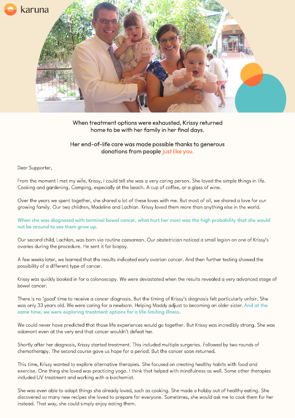 Christmas Appeal 2025 | Krissy's Story